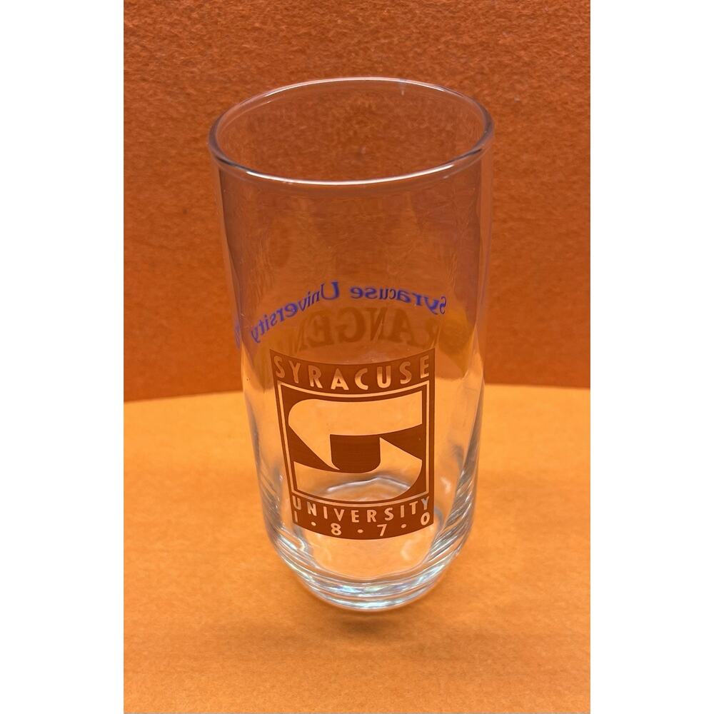 Vintage Syracuse University Orangemen Glass No Chips Or Cracks‎